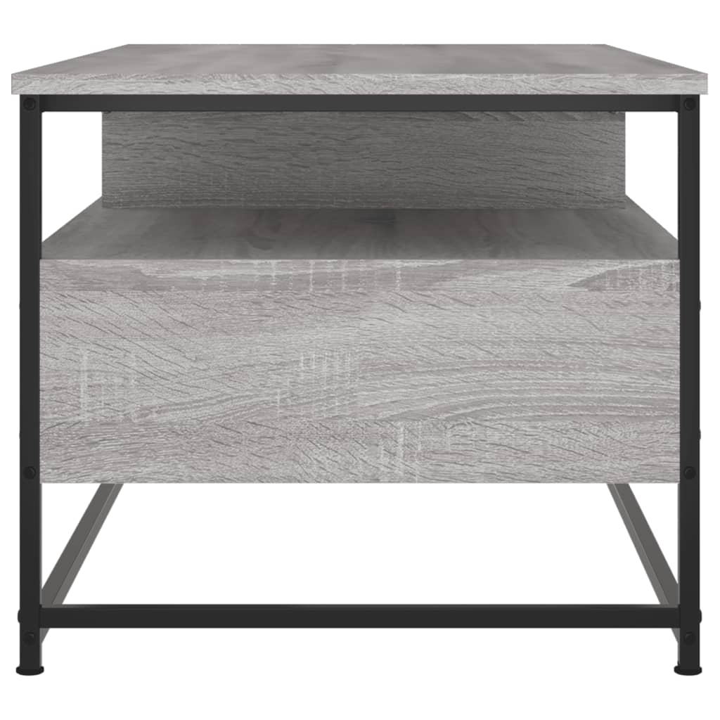 vidaXL Coffee Table Grey Sonoma 100 x 51 x 45 cm Engineered Wood