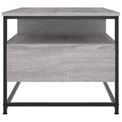 vidaXL Coffee Table Grey Sonoma 100 x 51 x 45 cm Engineered Wood