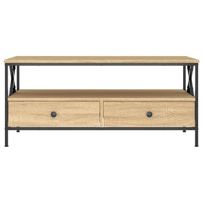 vidaXL Coffee Table Sonoma Oak 100x51x45 cm Engineered Wood