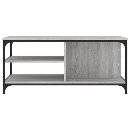 vidaXL Coffee Table Grey Sonoma 100x50x45 cm Engineered Wood