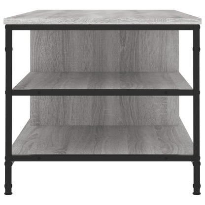 vidaXL Coffee Table Grey Sonoma 100x50x45 cm Engineered Wood