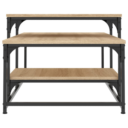 vidaXL Coffee Table Sonoma Oak 102x60x45 cm Engineered Wood