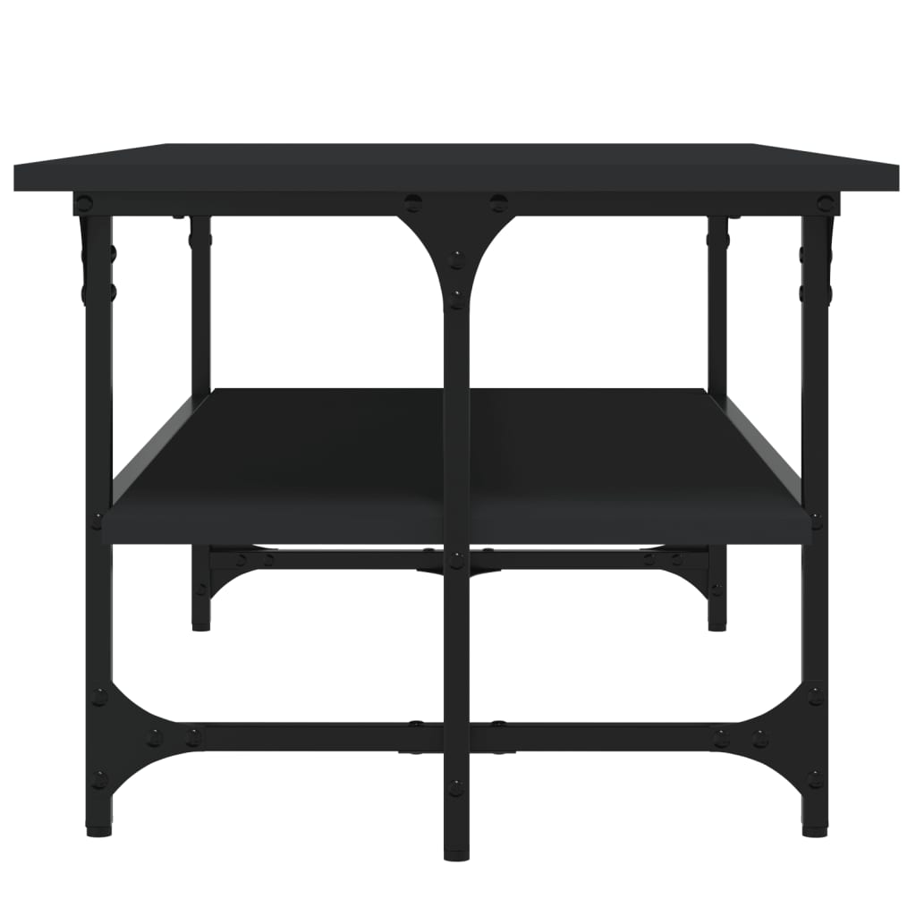 vidaXL Coffee Table Black 100x50x40 cm Engineered Wood