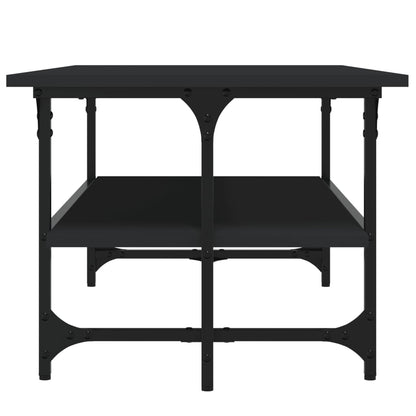 vidaXL Coffee Table Black 100x50x40 cm Engineered Wood