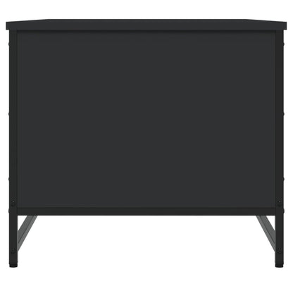 vidaXL Coffee Table Black 85.5x51x45 cm Engineered Wood
