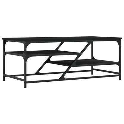 vidaXL Coffee Table Black 100x49x40 cm Engineered Wood