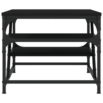 vidaXL Coffee Table Black 100x49x40 cm Engineered Wood