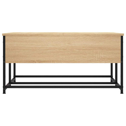 vidaXL Coffee Table Sonoma Oak 80x80x40 cm Engineered Wood
