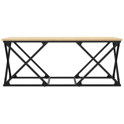 vidaXL Coffee Table Sonoma Oak 100x49x40 cm Engineered Wood