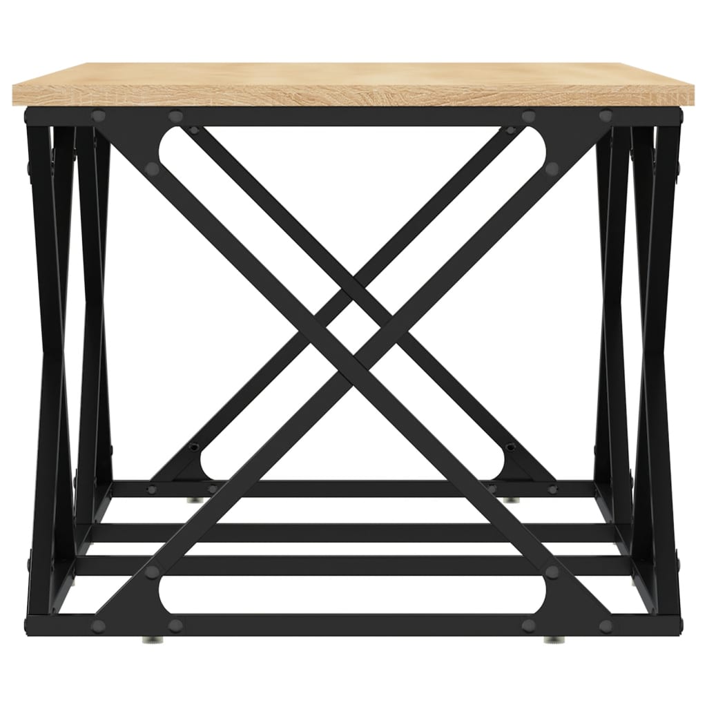 vidaXL Coffee Table Sonoma Oak 100x49x40 cm Engineered Wood