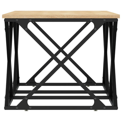 vidaXL Coffee Table Sonoma Oak 100x49x40 cm Engineered Wood