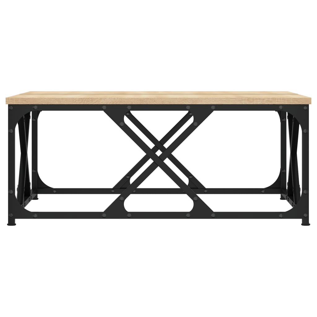 vidaXL Coffee Table Sonoma Oak 70x70x30 cm Engineered Wood