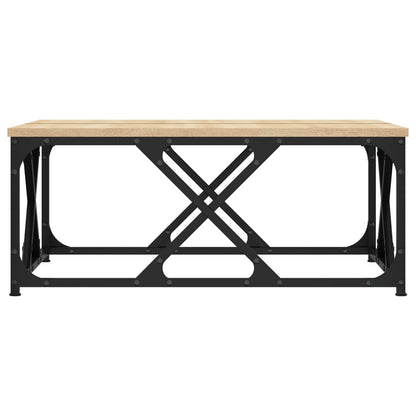 vidaXL Coffee Table Sonoma Oak 70x70x30 cm Engineered Wood