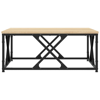 vidaXL Coffee Table Sonoma Oak 70x70x30 cm Engineered Wood