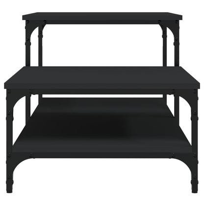 vidaXL Coffee Table Black 100x50.5x45 cm Engineered Wood