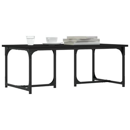 vidaXL Coffee Table Black 90x50x35 cm Engineered Wood