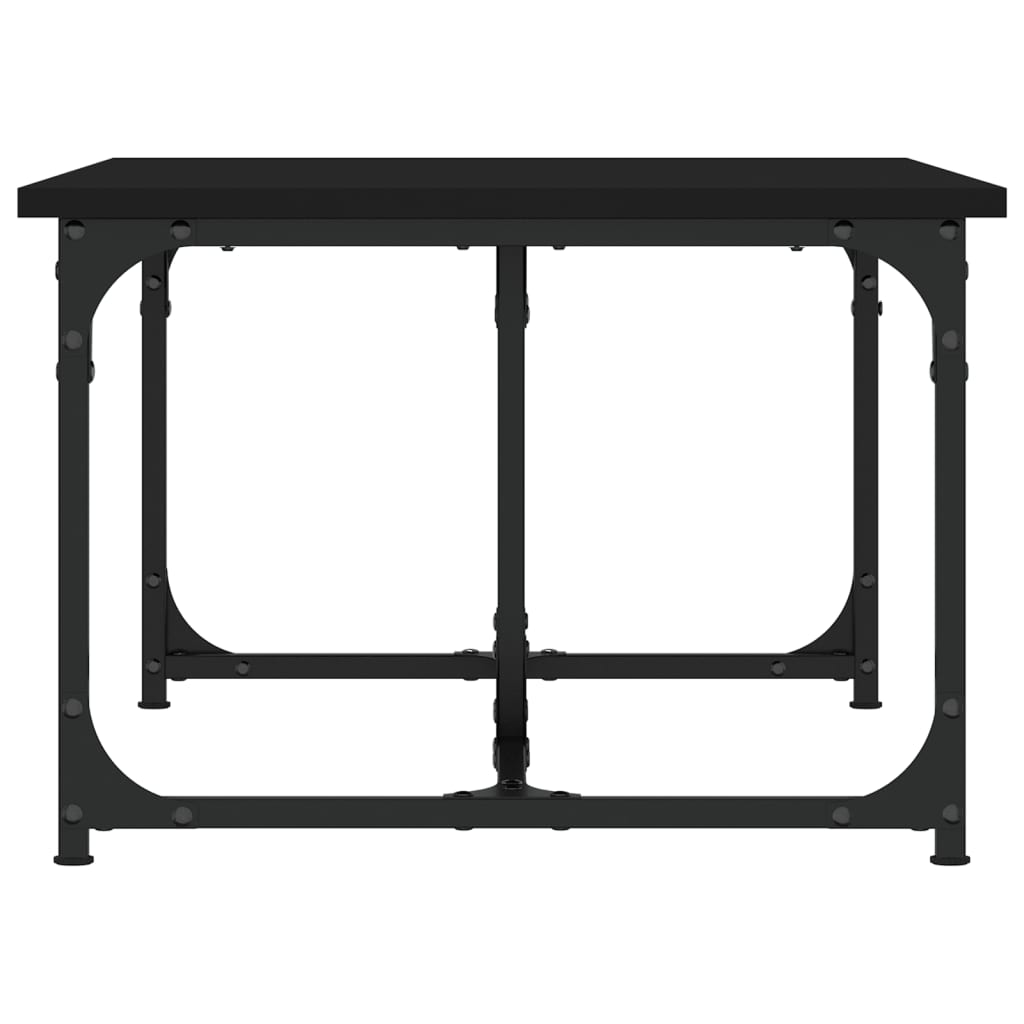 vidaXL Coffee Table Black 90x50x35 cm Engineered Wood