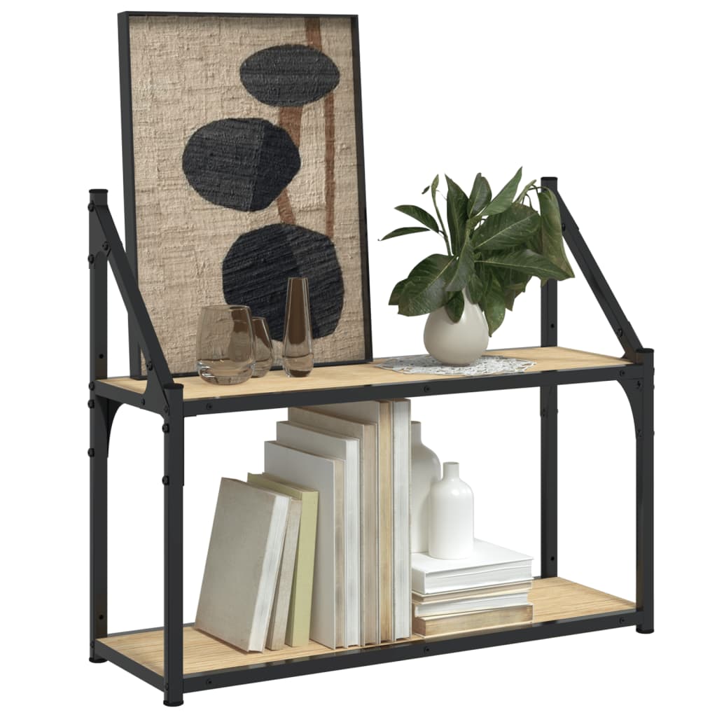 vidaXL Wall Shelf | Sonoma Oak | Engineered Wood | Medium | Wall Shelf