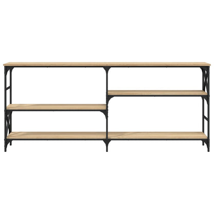 vidaXL Console Table Sonoma Oak 180x29x76.5 cm Engineered Wood