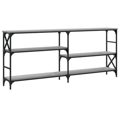 vidaXL Console Table Grey Sonoma 180x29x76.5 cm Engineered Wood