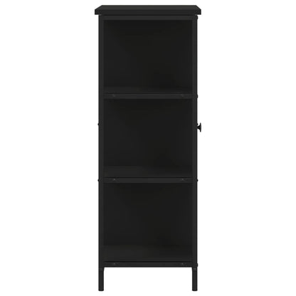 vidaXL Sideboard Black 70x30x80 cm Engineered Wood