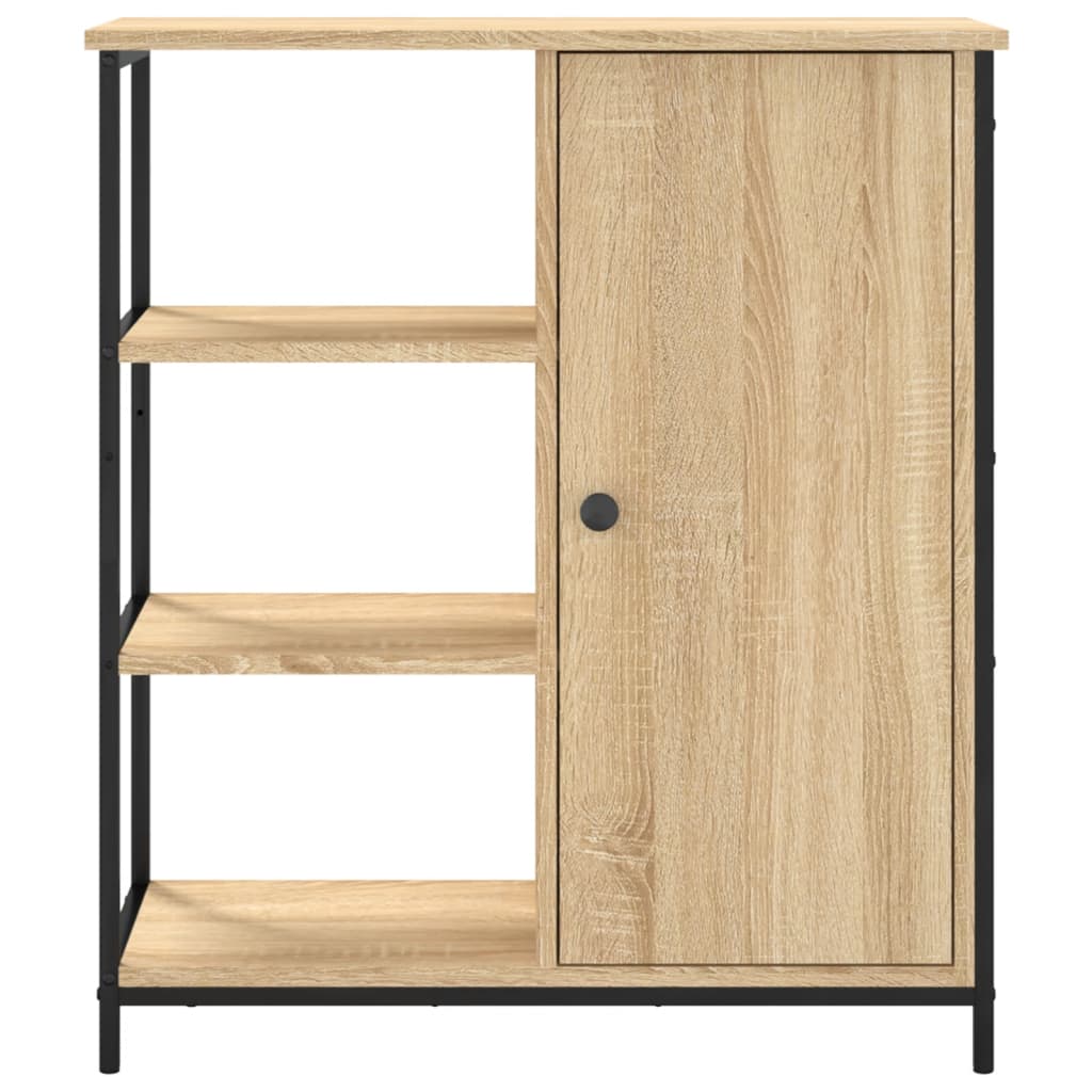 vidaXL Sideboard Sonoma Oak 70x30x80 cm Engineered Wood