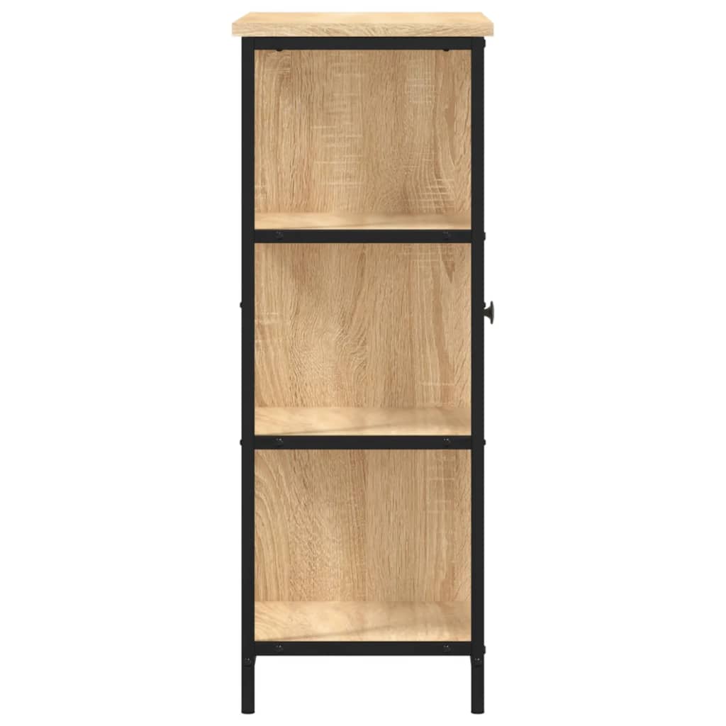 vidaXL Sideboard Sonoma Oak 70x30x80 cm Engineered Wood