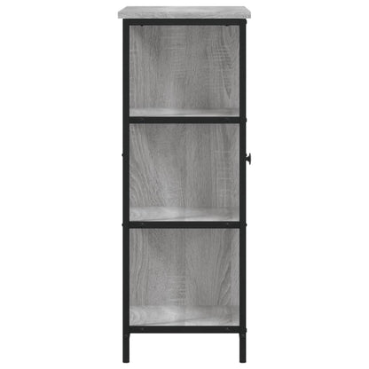 vidaXL Sideboard Grey Sonoma 70x30x80 cm Engineered Wood
