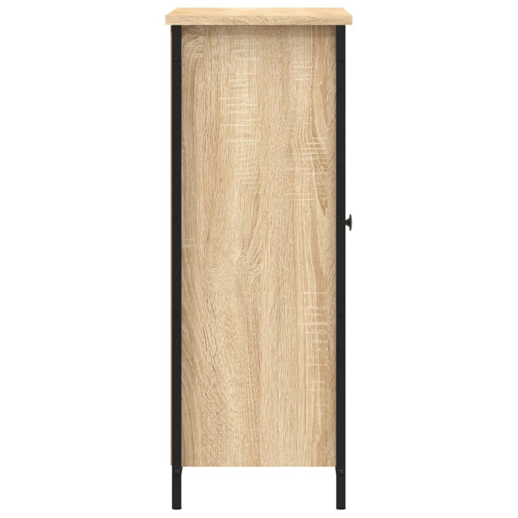 vidaXL Sideboard Sonoma Oak 70x30x80 cm Engineered Wood