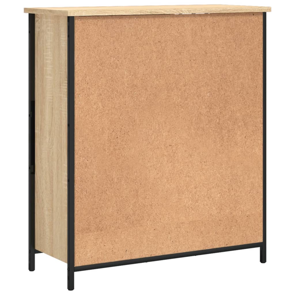 vidaXL Sideboard Sonoma Oak 70x30x80 cm Engineered Wood