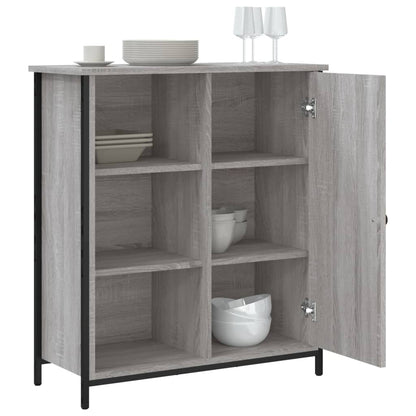 vidaXL Sideboard Grey Sonoma 70x30x80 cm Engineered Wood
