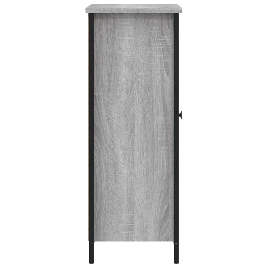vidaXL Sideboard Grey Sonoma 70x30x80 cm Engineered Wood