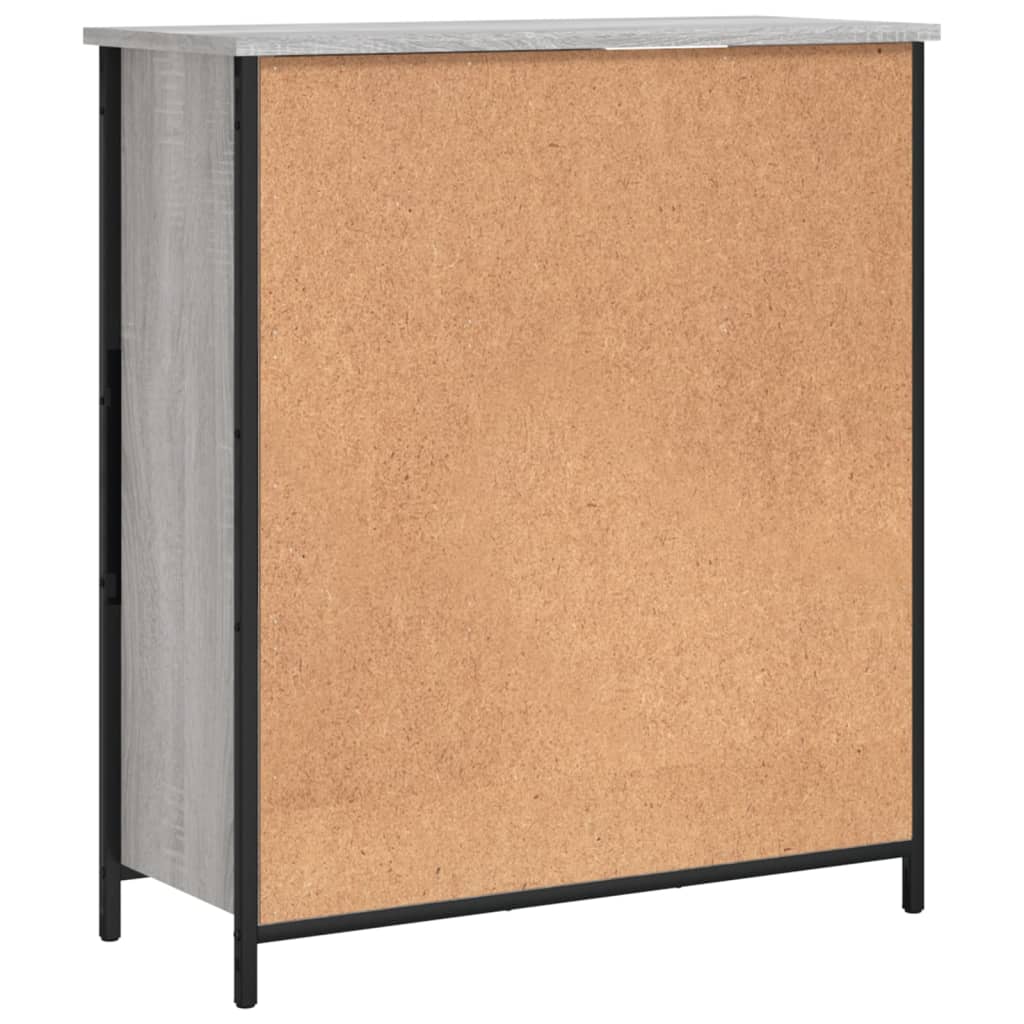vidaXL Sideboard Grey Sonoma 70x30x80 cm Engineered Wood