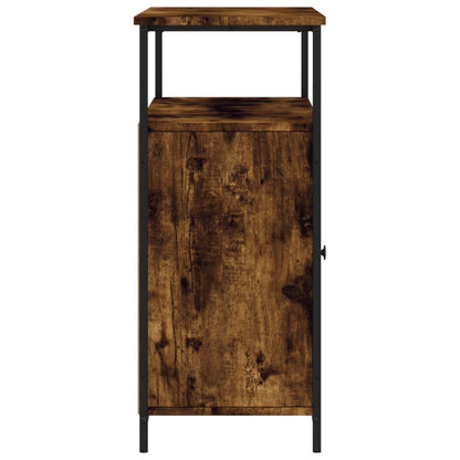 vidaXL Sideboard Smoked Oak 100x35x80 cm Engineered Wood