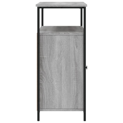 vidaXL Sideboard Grey Sonoma 100x35x80 cm Engineered Wood