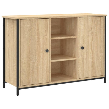 vidaXL Sideboard Sonoma Oak 100x35x70 cm Engineered Wood