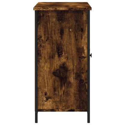 vidaXL Sideboard Smoked Oak 100x35x70 cm Engineered Wood