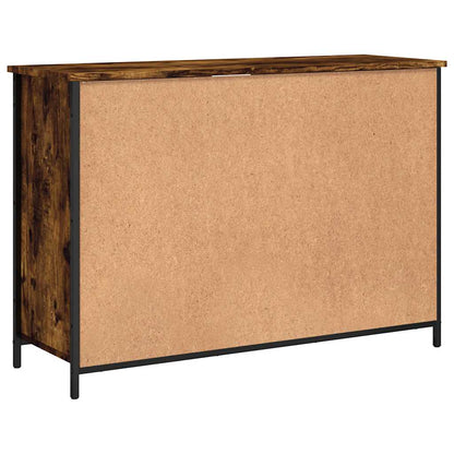 vidaXL Sideboard Smoked Oak 100x35x70 cm Engineered Wood