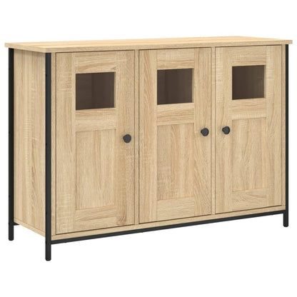 vidaXL Sideboard Sonoma Oak 100x35x70 cm Engineered Wood