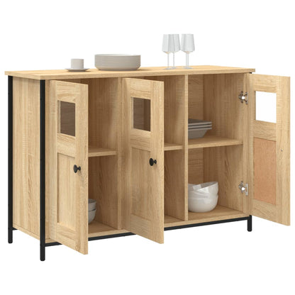 vidaXL Sideboard Sonoma Oak 100x35x70 cm Engineered Wood