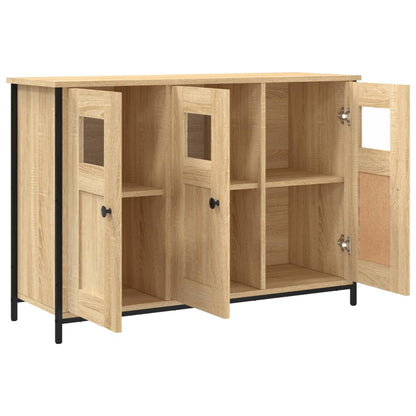 vidaXL Sideboard Sonoma Oak 100x35x70 cm Engineered Wood