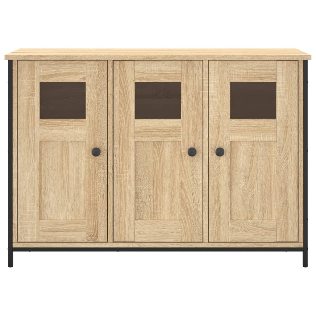 vidaXL Sideboard Sonoma Oak 100x35x70 cm Engineered Wood
