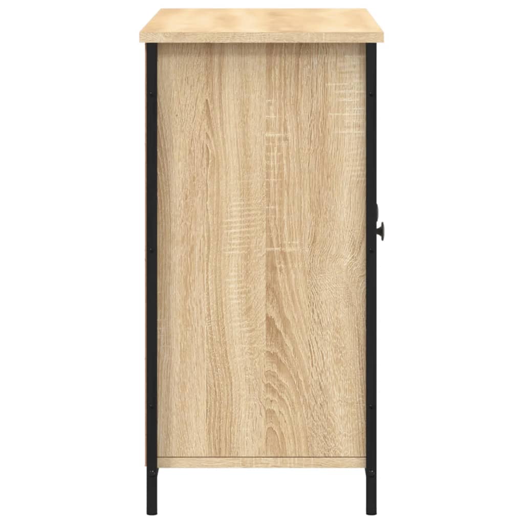 vidaXL Sideboard Sonoma Oak 100x35x70 cm Engineered Wood