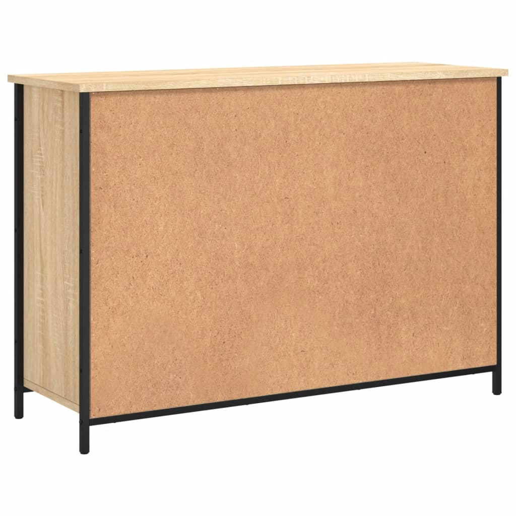 vidaXL Sideboard Sonoma Oak 100x35x70 cm Engineered Wood
