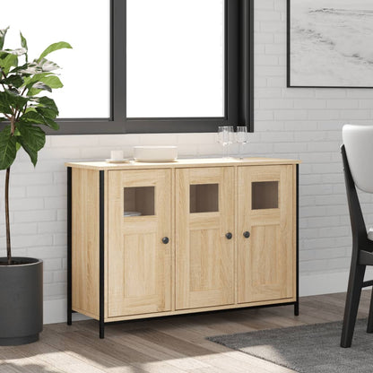 vidaXL Sideboard Sonoma Oak 100x35x70 cm Engineered Wood