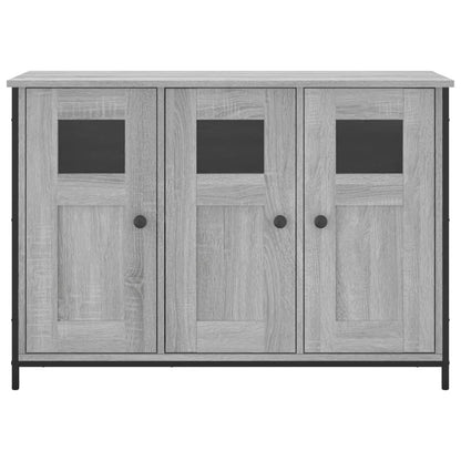vidaXL Sideboard Grey Sonoma 100x35x70 cm Engineered Wood