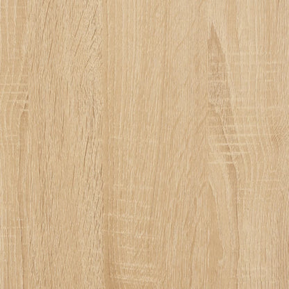 vidaXL Sideboard Sonoma Oak 70x30x80 cm Engineered Wood