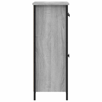vidaXL Sideboard Grey Sonoma 70x30x80 cm Engineered Wood