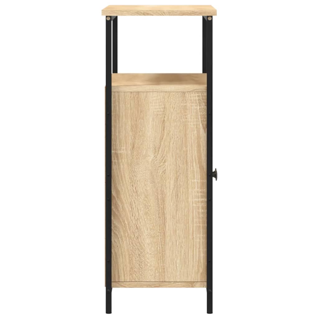 vidaXL Sideboard Sonoma Oak 70x30x80 cm Engineered Wood