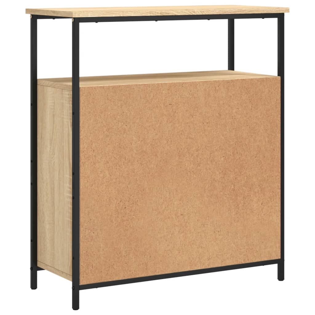 vidaXL Sideboard Sonoma Oak 70x30x80 cm Engineered Wood